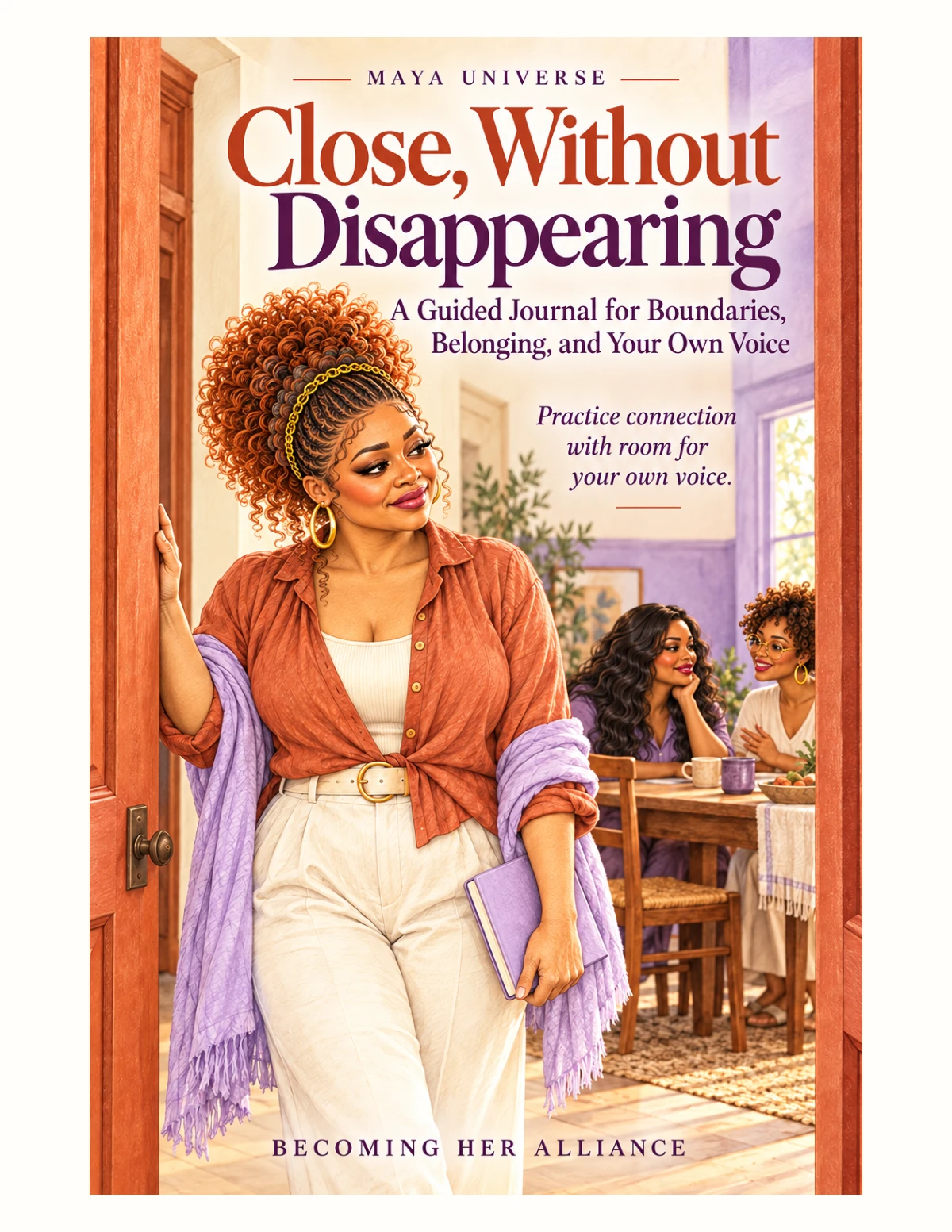Close, Without Disappearing full-color front cover