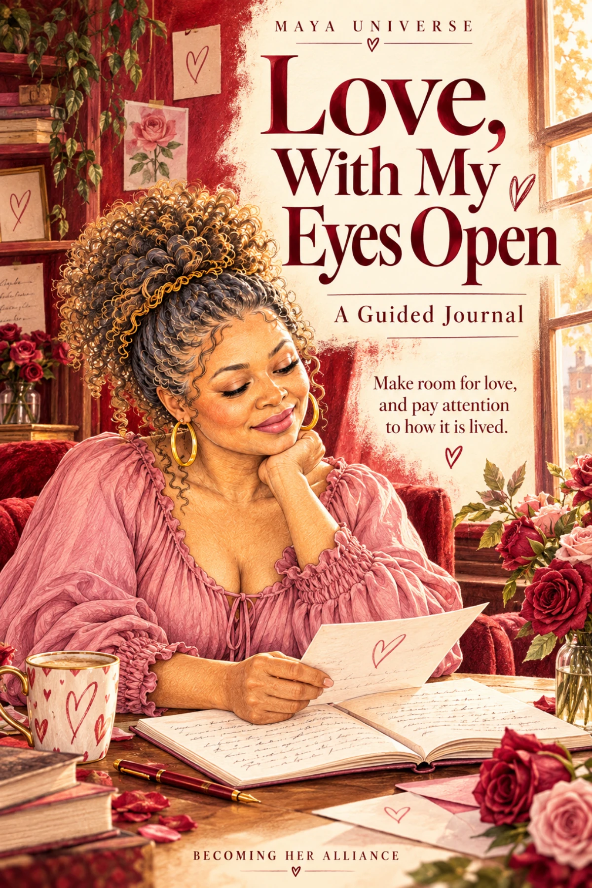 Love, With My Eyes Open journal cover