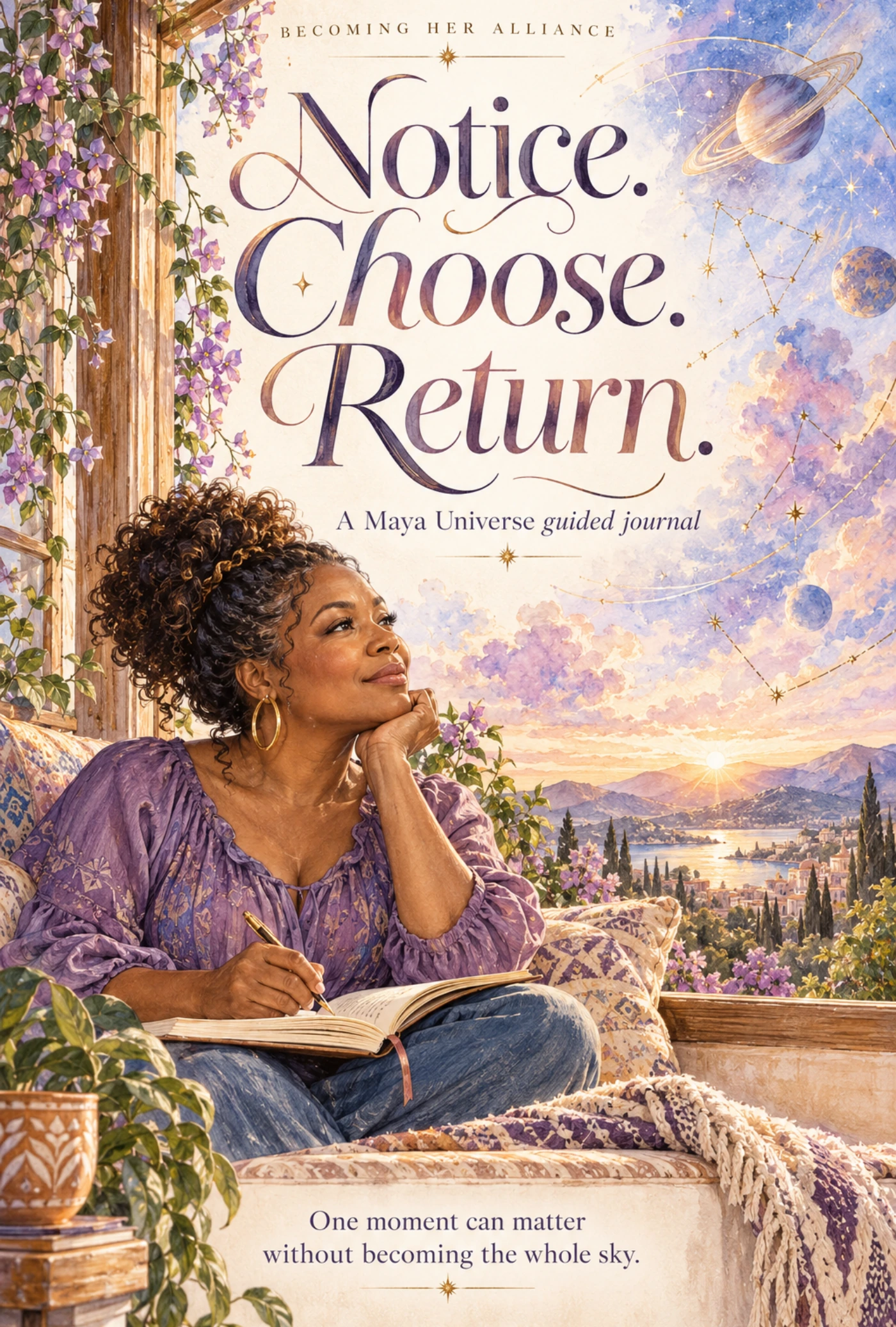 Notice. Choose. Return. journal cover