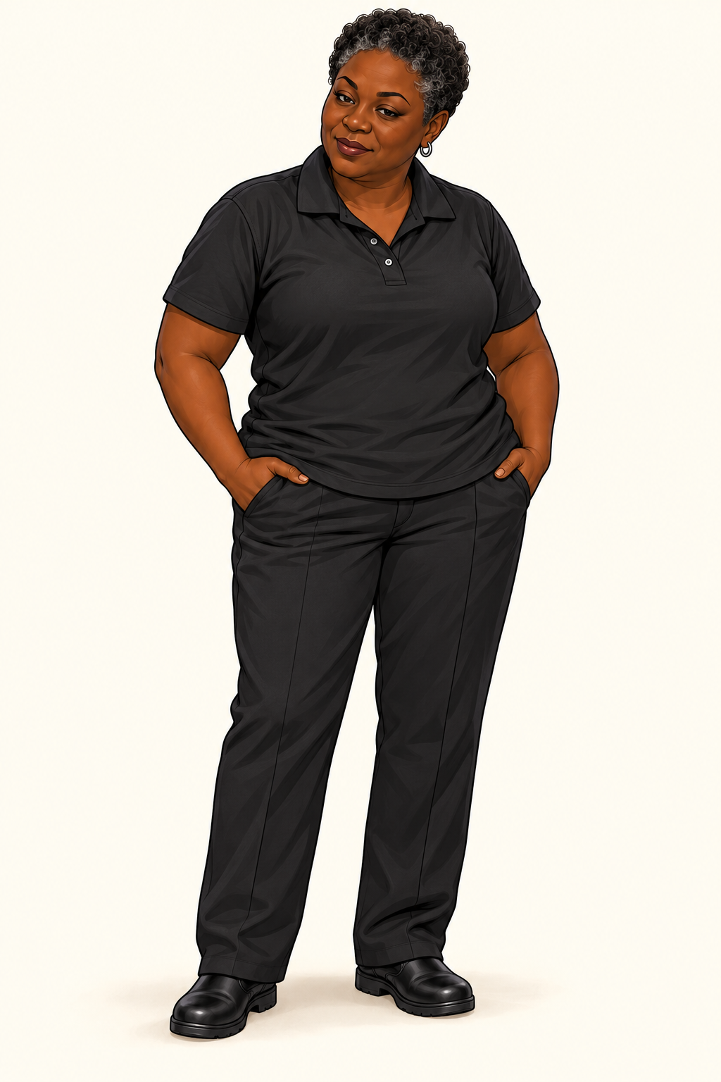 Full-body portrait of Max’s Corner Press supervisor