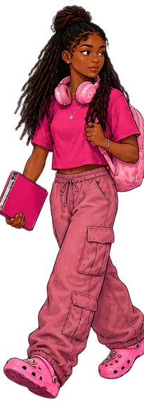 Missy walking