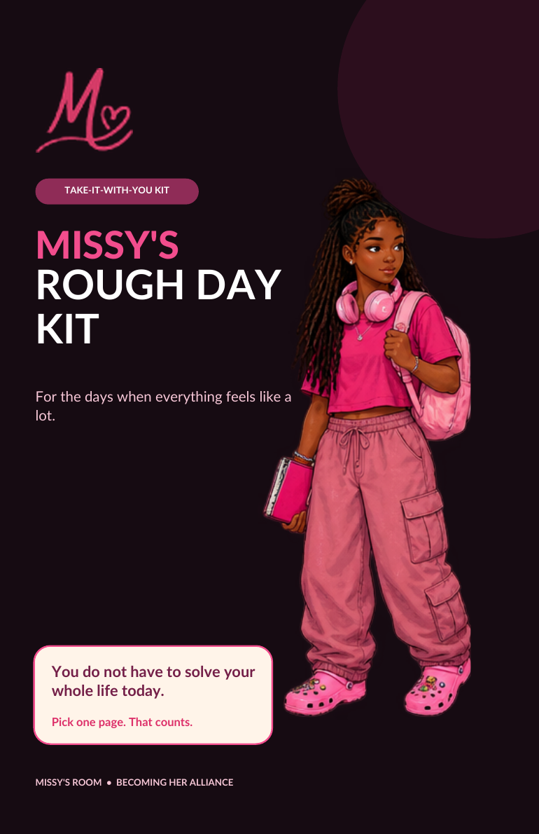 Missy’s Rough Day Kit printable preview